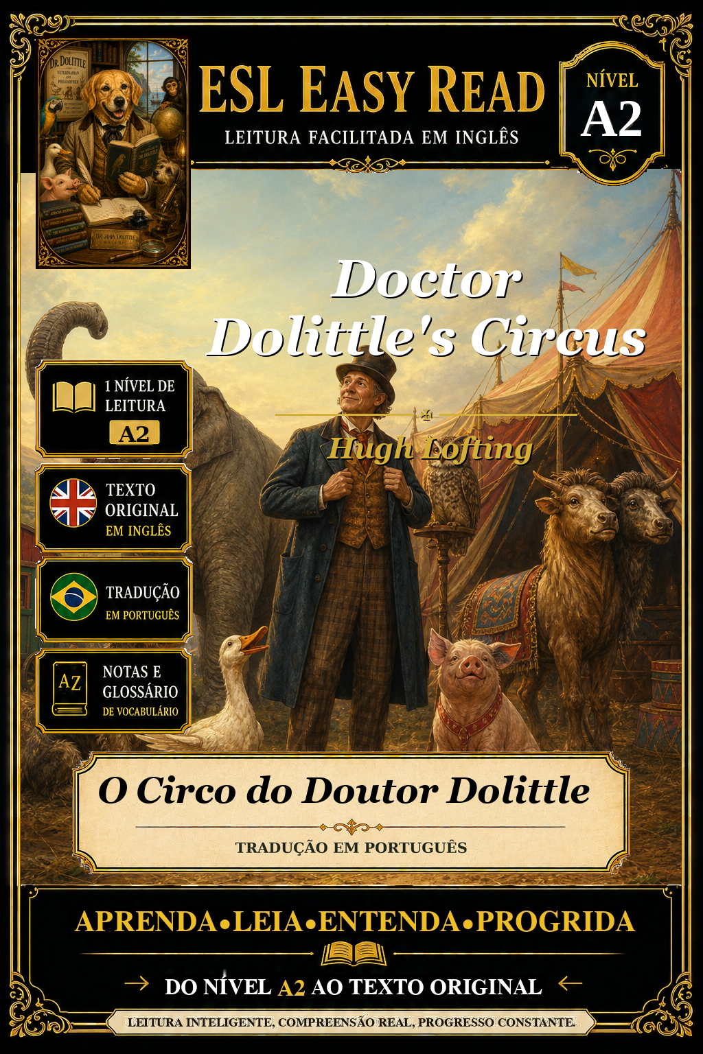 Capa de O Circo do Doutor Dolittle