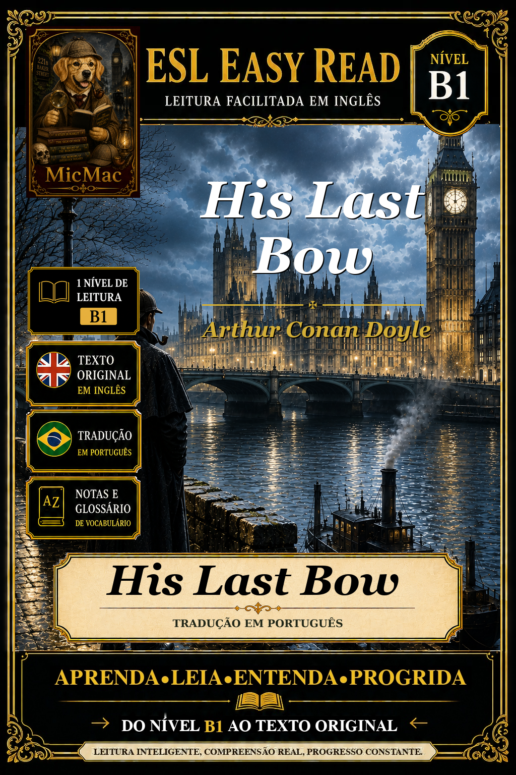 Capa de His Last Bow
