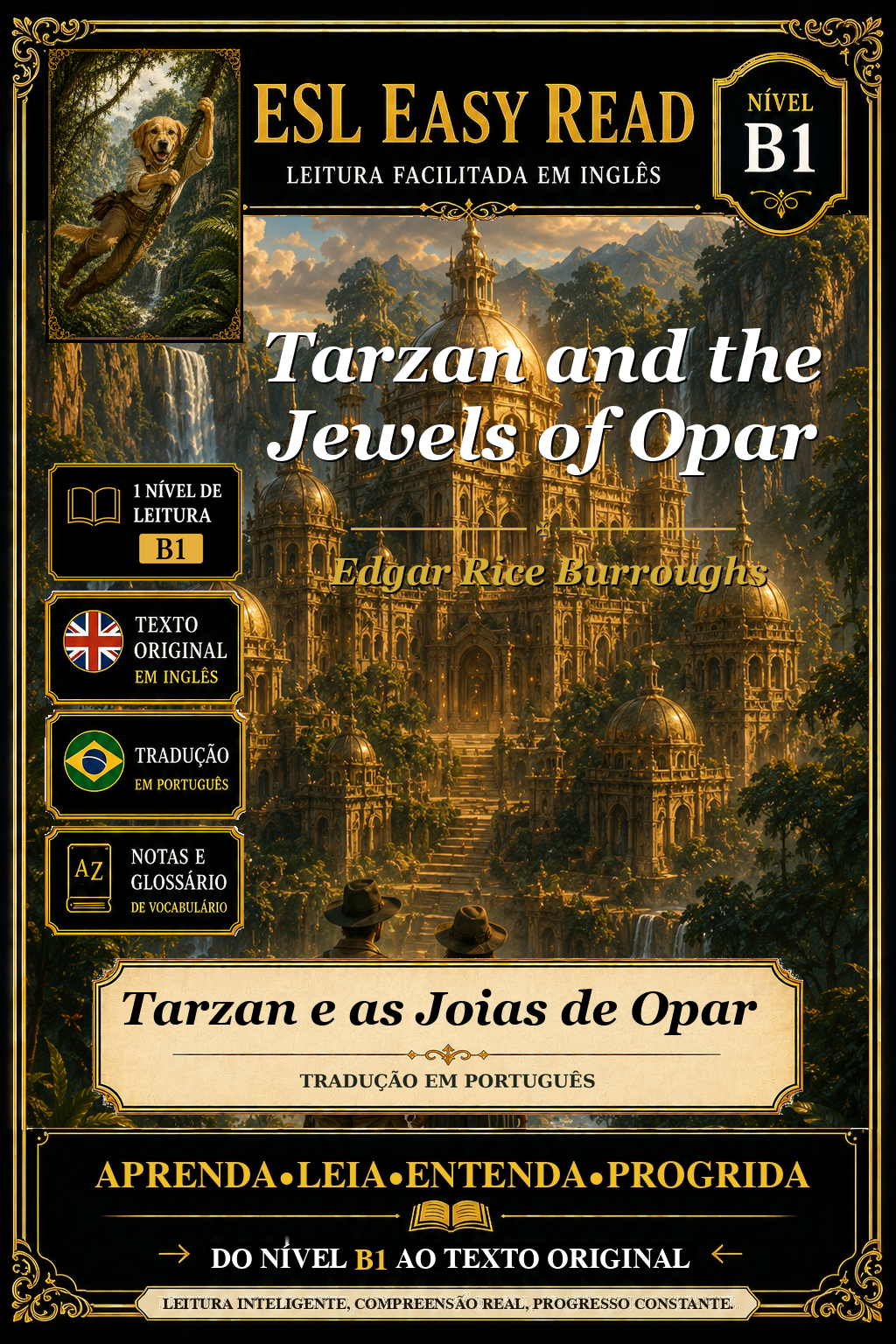Capa de Tarzan e as Joias de Opar