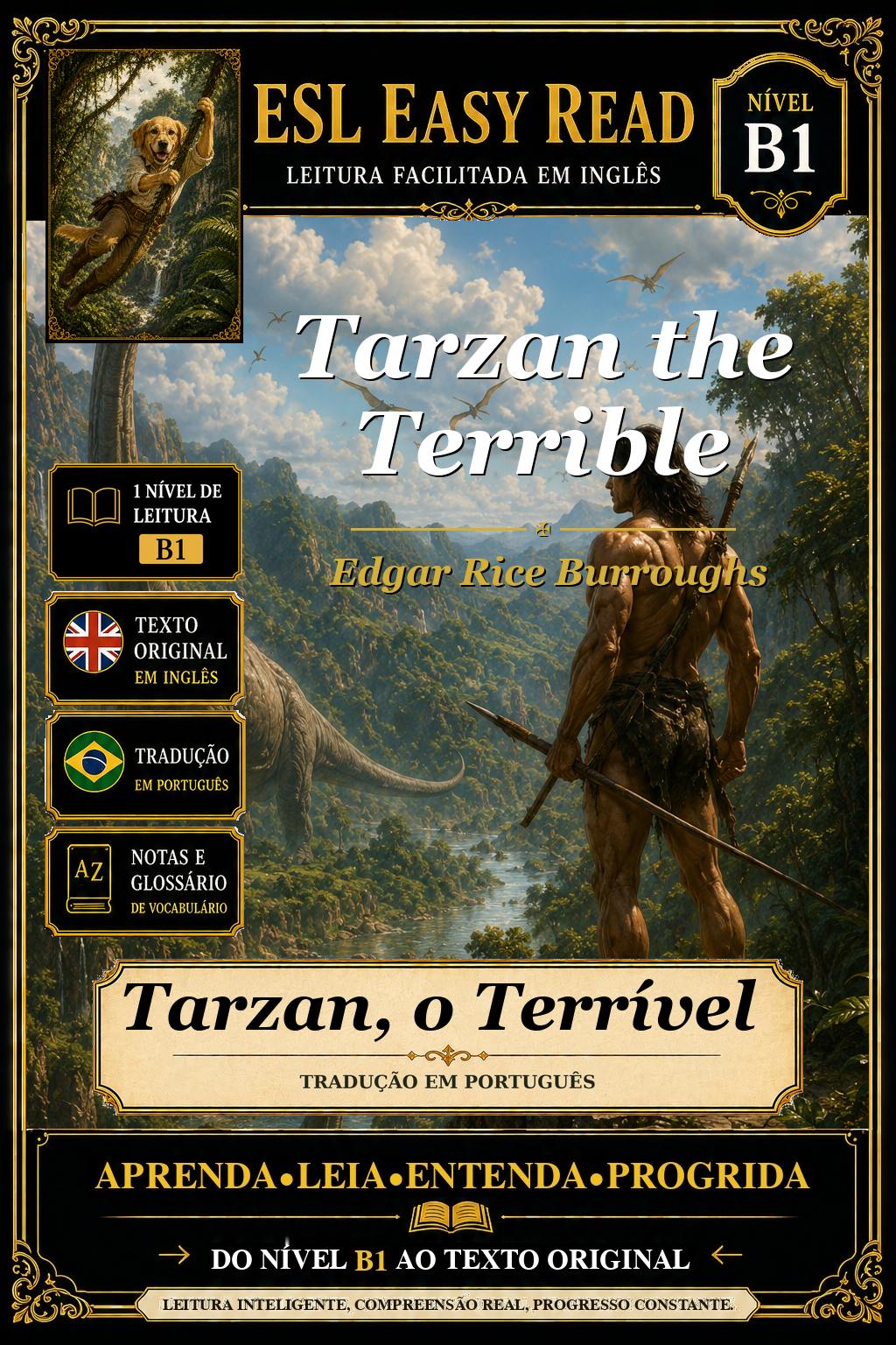 Capa de Tarzan, o Terrível