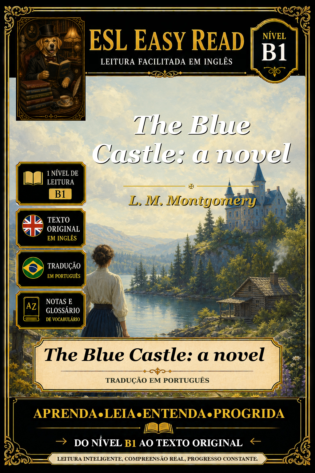 Capa de O Castelo Azul