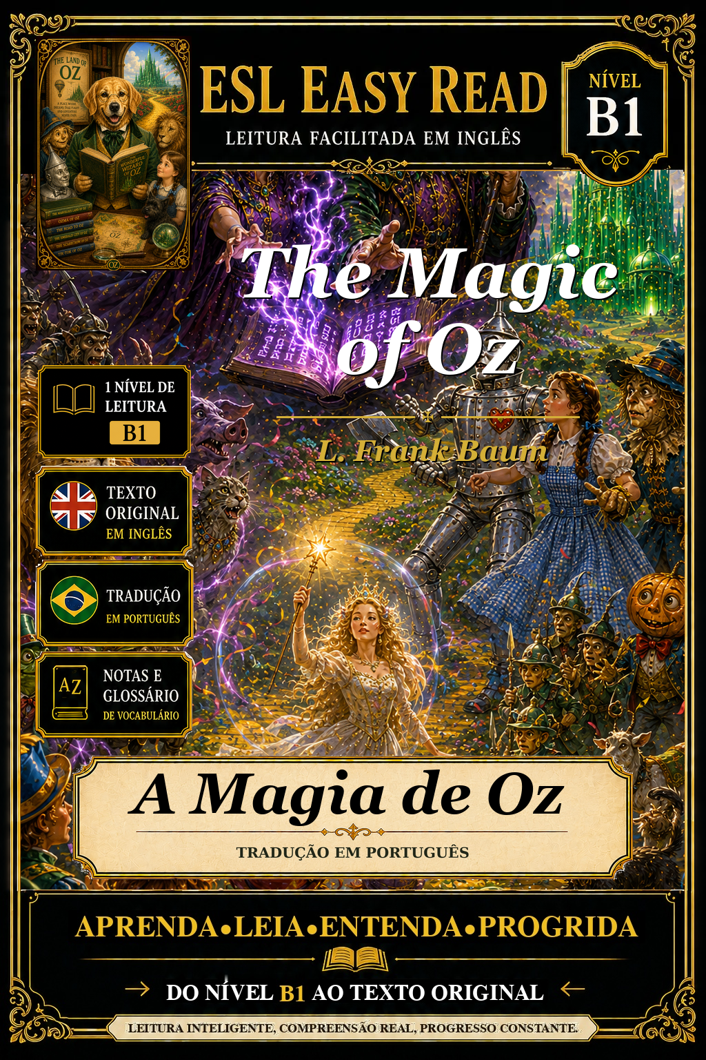 Capa de A Magia de Oz