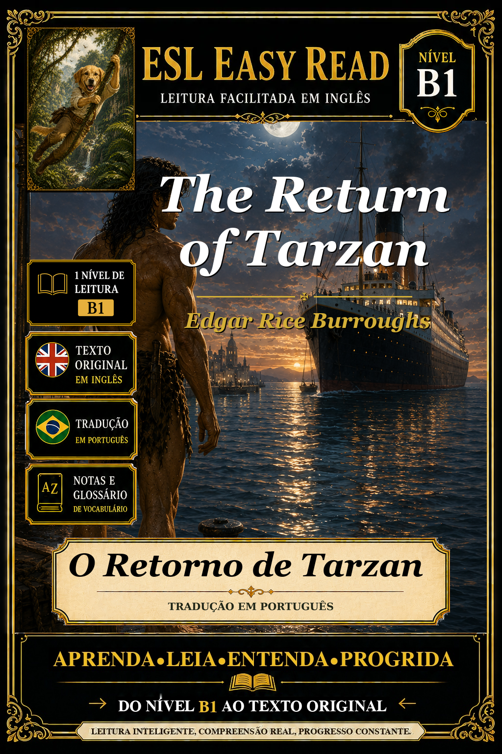 Capa de O Retorno de Tarzan