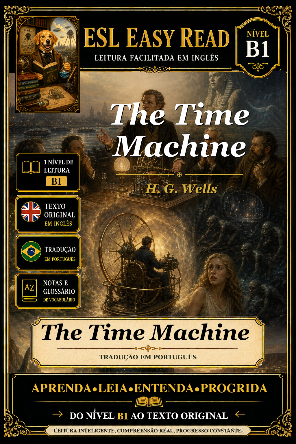 Capa de The Time Machine